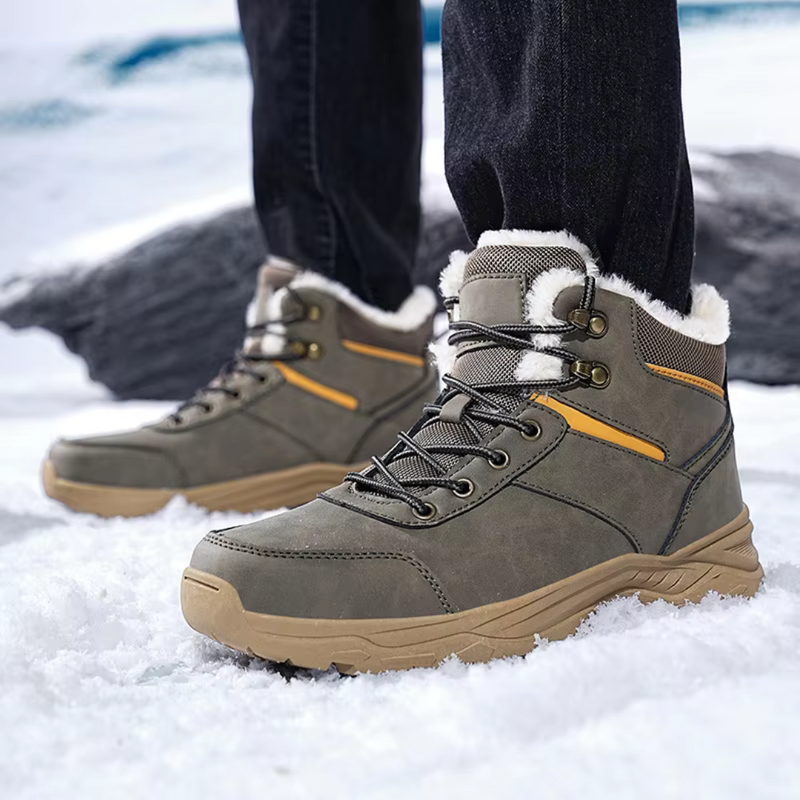 Gefütterte Herren-Winterwanderschuhe