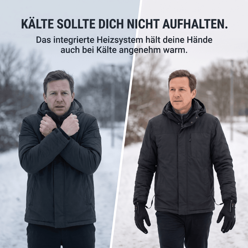 Beheizte Handschuhe für kalte Wintertage