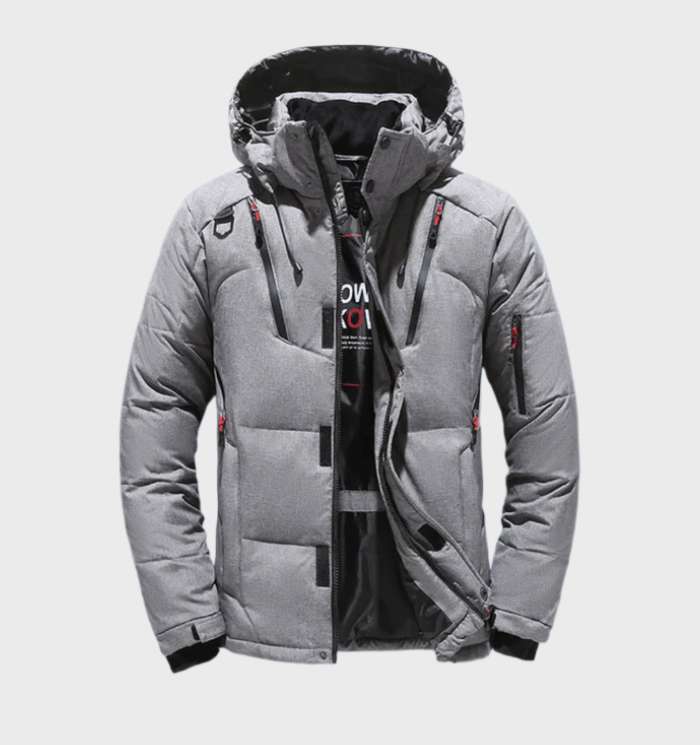 Dick gefütterter Herren-Winterparka