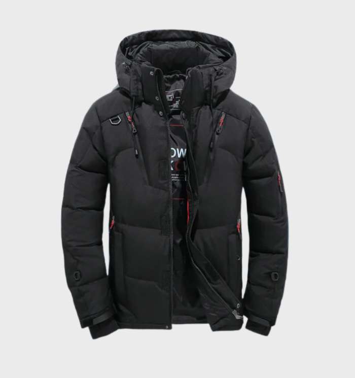 Dick gefütterter Herren-Winterparka
