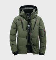 Dick gefütterter Herren-Winterparka