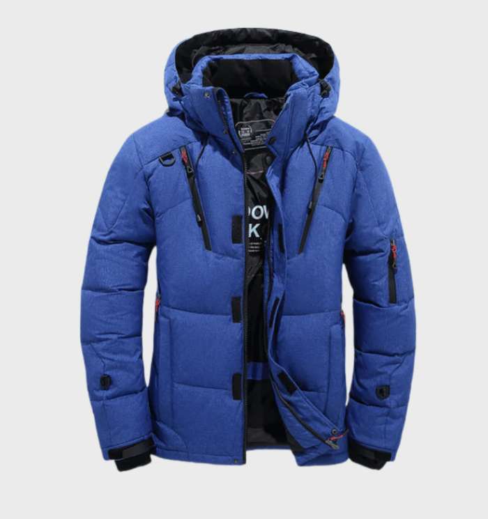 Dick gefütterter Herren-Winterparka