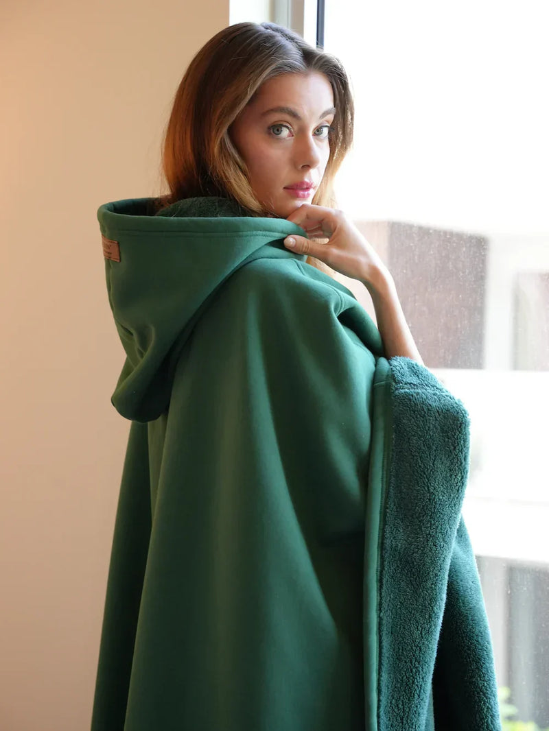 Oversize Hoodie-Decke mit Kapuze