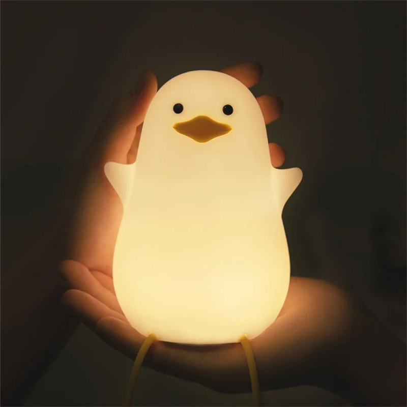 Kindernachtlicht in Tierform mit warmem Licht