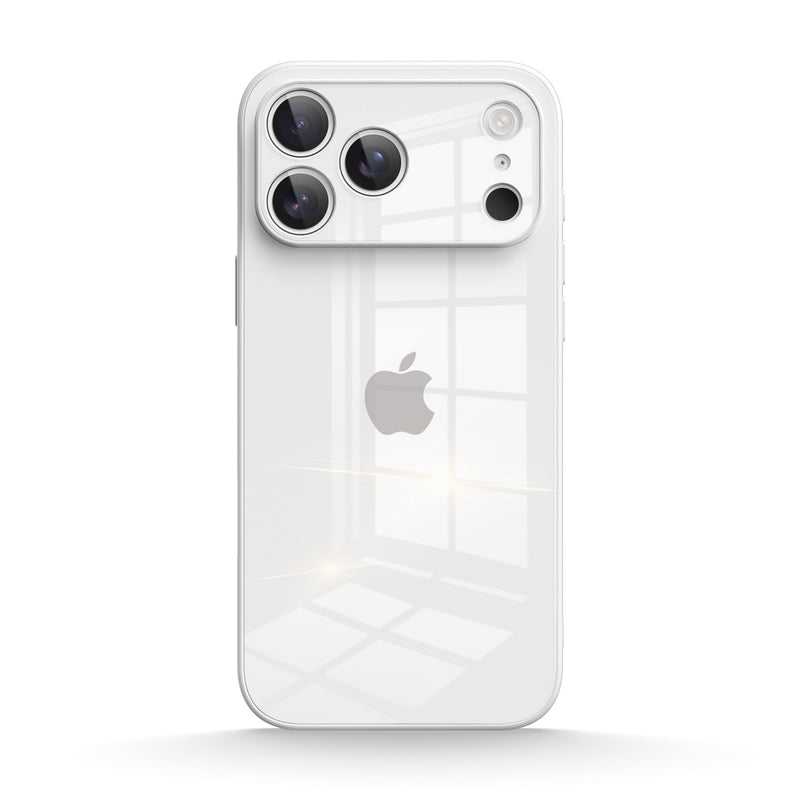 Transparente iPhone-Hülle mit mehrschichtigem Kameraschutz