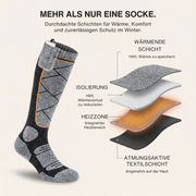 Beheizte Socken für warme Füße im Winter