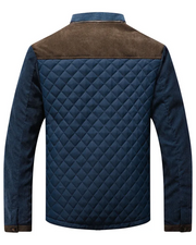 Herren-Steppjacke mit Stehkragen