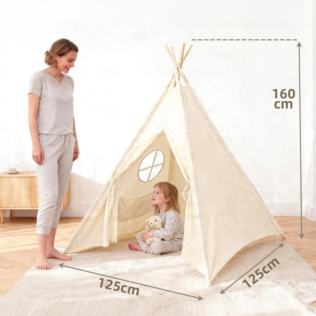 Kinder-Tipi zum Spielen, Lesen und Zurückziehen