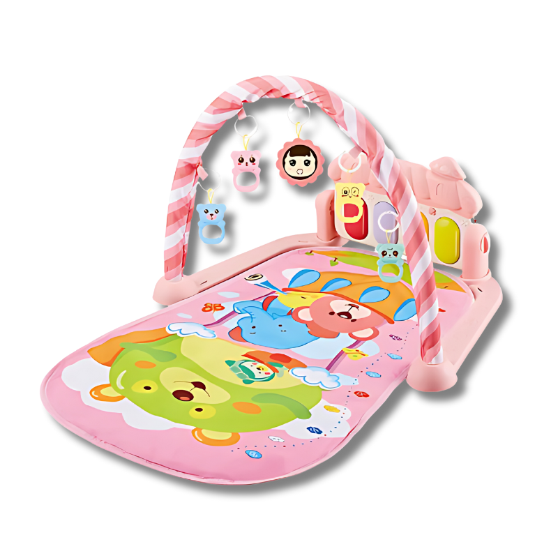 Musikalischer Baby-Spielbogen mit Klaviermatte