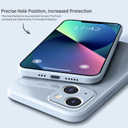 Transparente iPhone-Hülle mit mehrschichtigem Kameraschutz