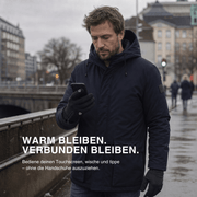 Beheizte Handschuhe für kalte Wintertage