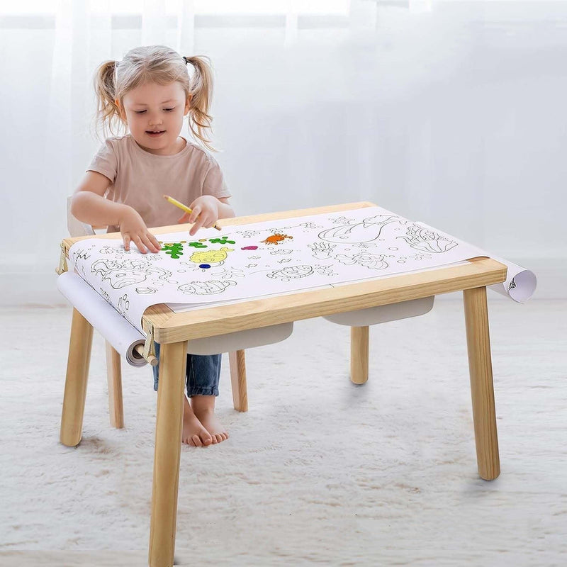 Höhenverstellbarer Sensorik- und Maltisch für Kinder