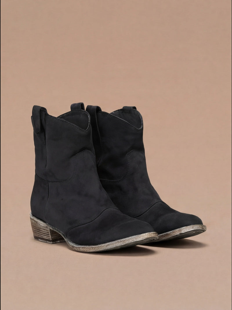 Cowboy-Stiefelette im Vintage-Look