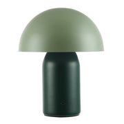 Kabellose Pilz-Tischlampe in Waldgrün