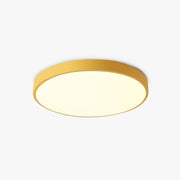 Runde LED-Deckenleuchte in Pastellfarben