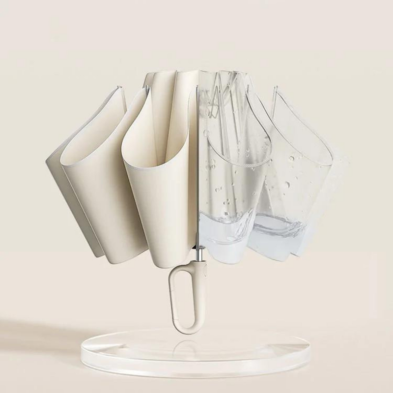Sturmfester Taschenschirm mit Automatik