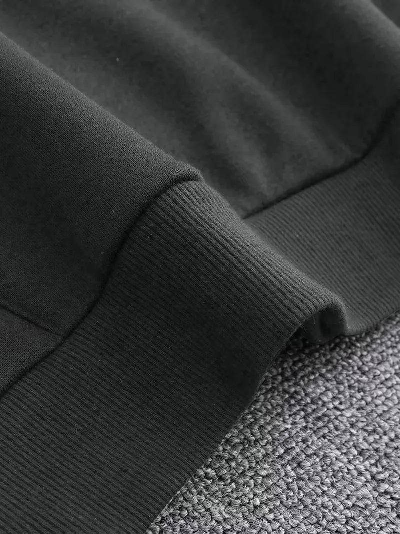 Herren-Sweatshirt mit Ärmeldruck