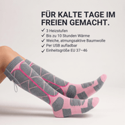 Beheizte Socken für warme Füße im Winter