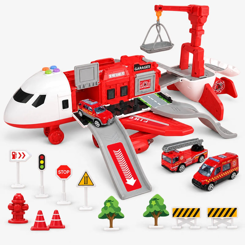 AeroPlay  - Interaktives Flugzeug-Spielset Fahrzeuge Lagern