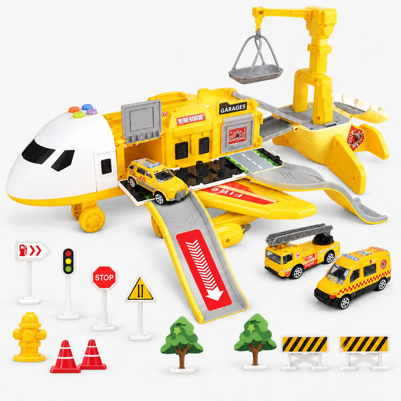 AeroPlay  - Interaktives Flugzeug-Spielset Fahrzeuge Lagern