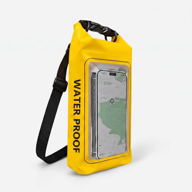 AquaPouch  - Wasserdichte Handytasche Zum Umhängen Navigation Beim Wassersport
