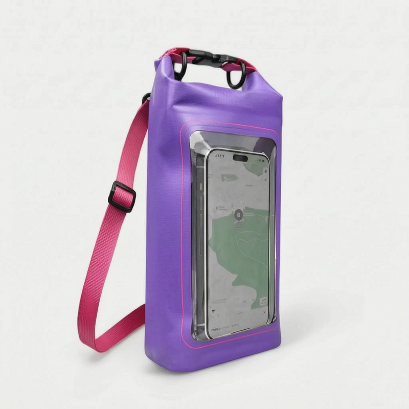 AquaPouch  - Wasserdichte Handytasche Zum Umhängen Navigation Beim Wassersport