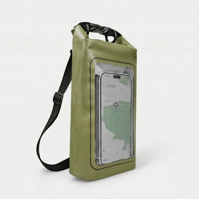 AquaPouch  - Wasserdichte Handytasche Zum Umhängen Navigation Beim Wassersport