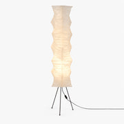 AuraGlow  - Skulpturale Reispapierlampe Sanftes Umgebungslicht Schaffen