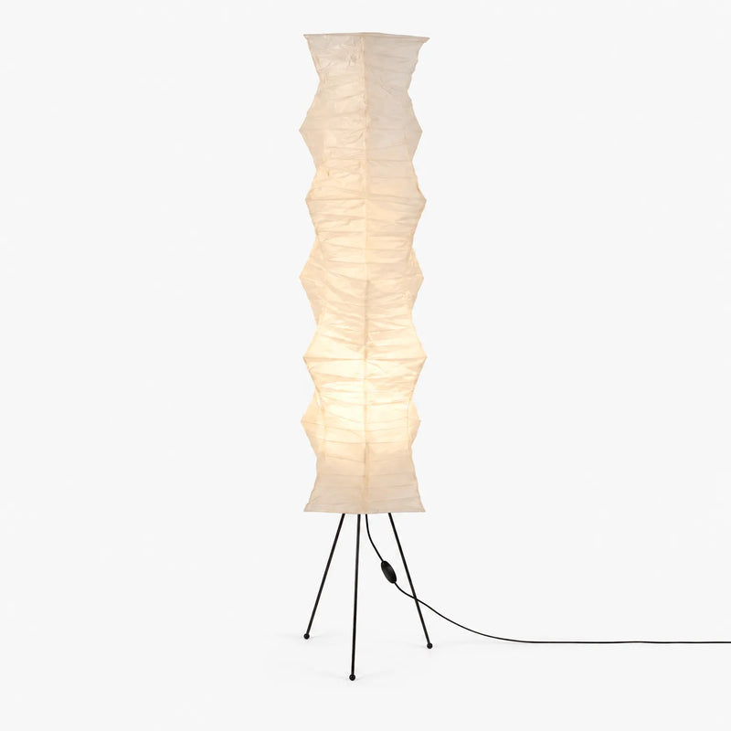 AuraGlow  - Skulpturale Reispapierlampe Sanftes Umgebungslicht Schaffen