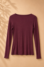 Weiches Damen-Longsleeve – das Basic für jeden Tag