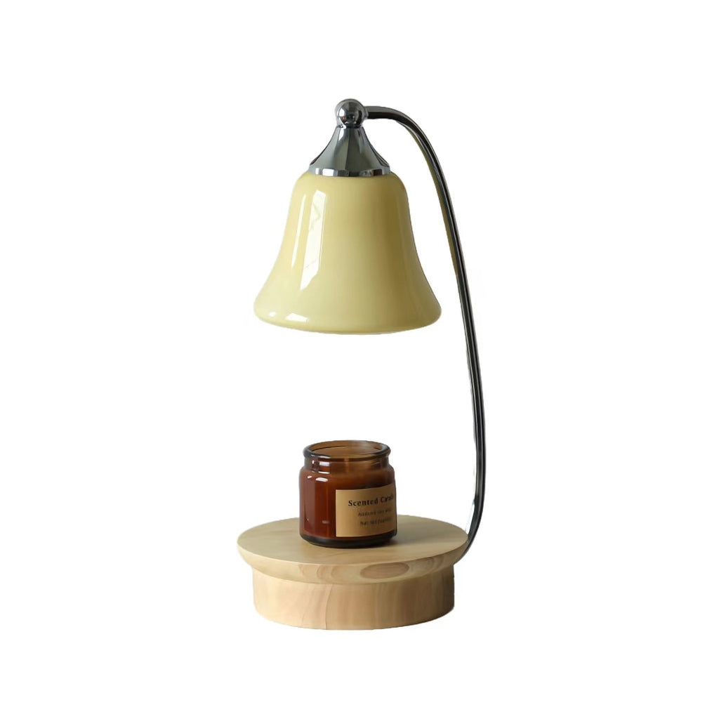 Kerzenwärmer-Lampe mit Glasglocke