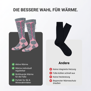 Beheizte Socken für warme Füße im Winter