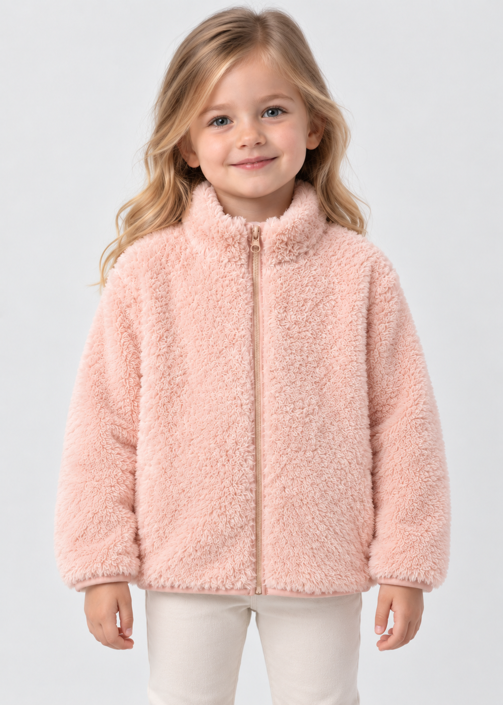 Kuschelige Teddyjacke für Kinder