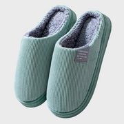 Warme Cord-Hausschuhe für Damen und Herren