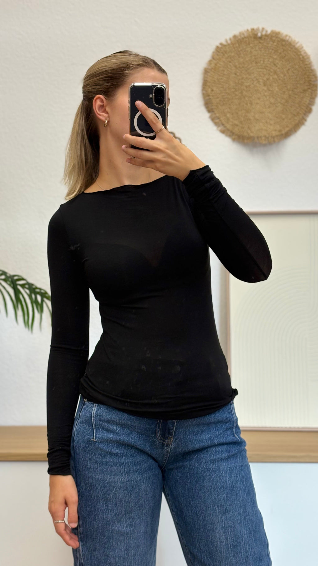 Weiches Damen-Longsleeve – das Basic für jeden Tag