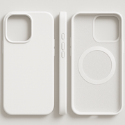 iPhone-Silikonhülle mit Magnetring und Soft-Touch-Oberfläche