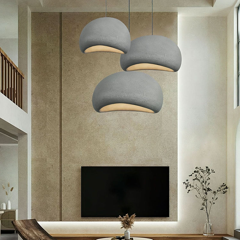 Pendelleuchte im Wabi-Sabi-Stil