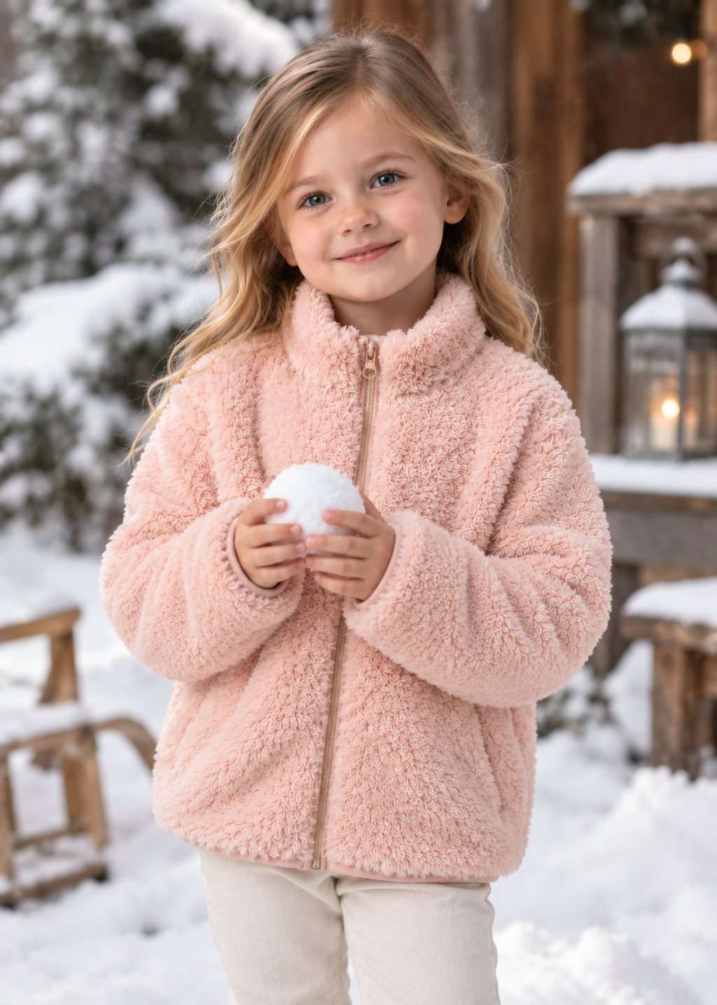 Kuschelige Teddyjacke für Kinder