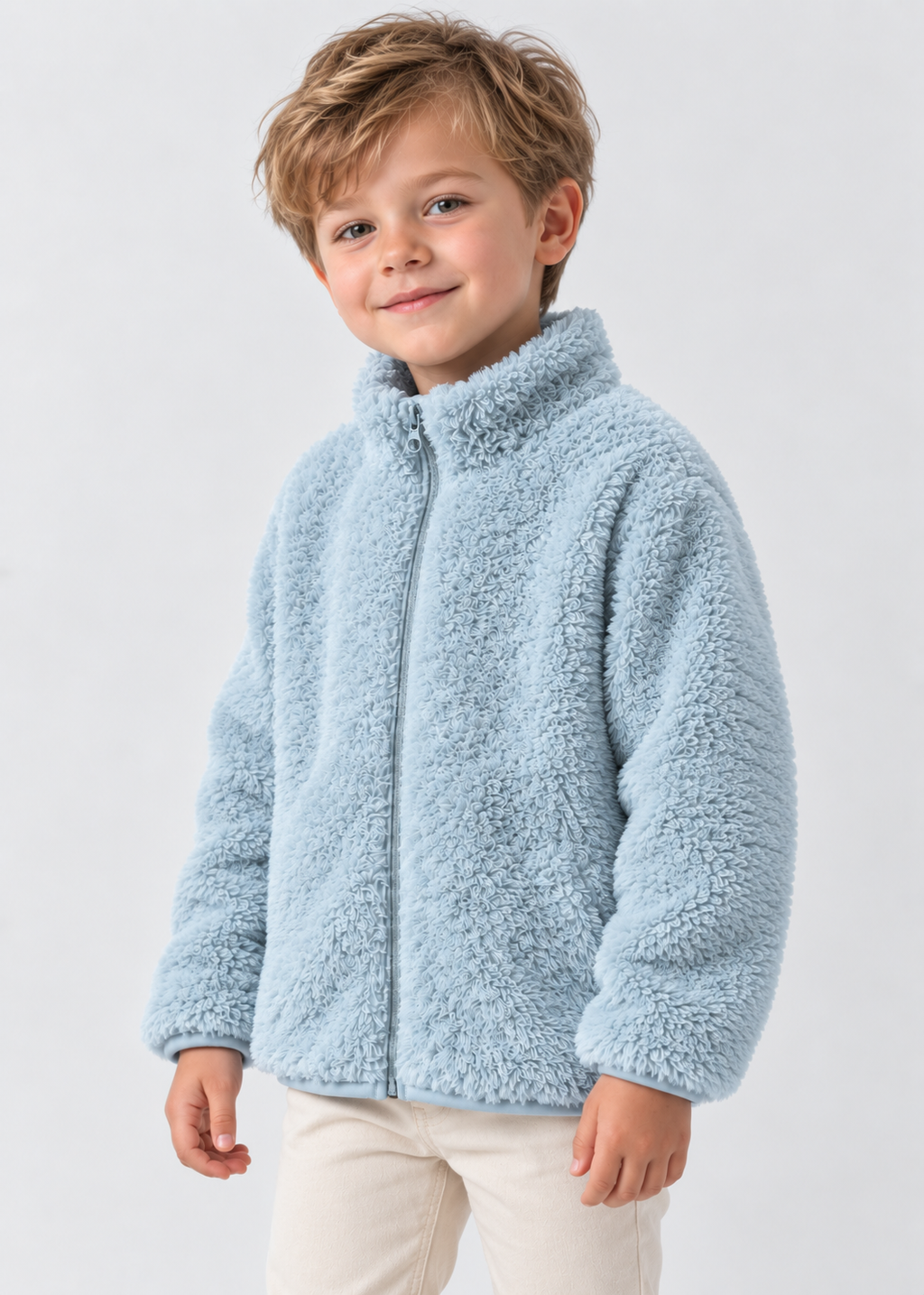 Kuschelige Teddyjacke für Kinder