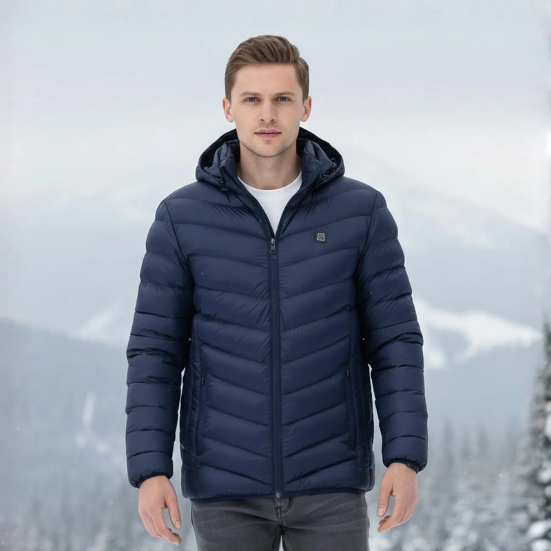 Beheizbare Steppjacke für Damen und Herren
