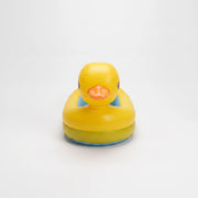 DuckFloat  - Aufblasbarer Hundeschwimmring Im Entendesign Auf Dem Wasser Entspannen