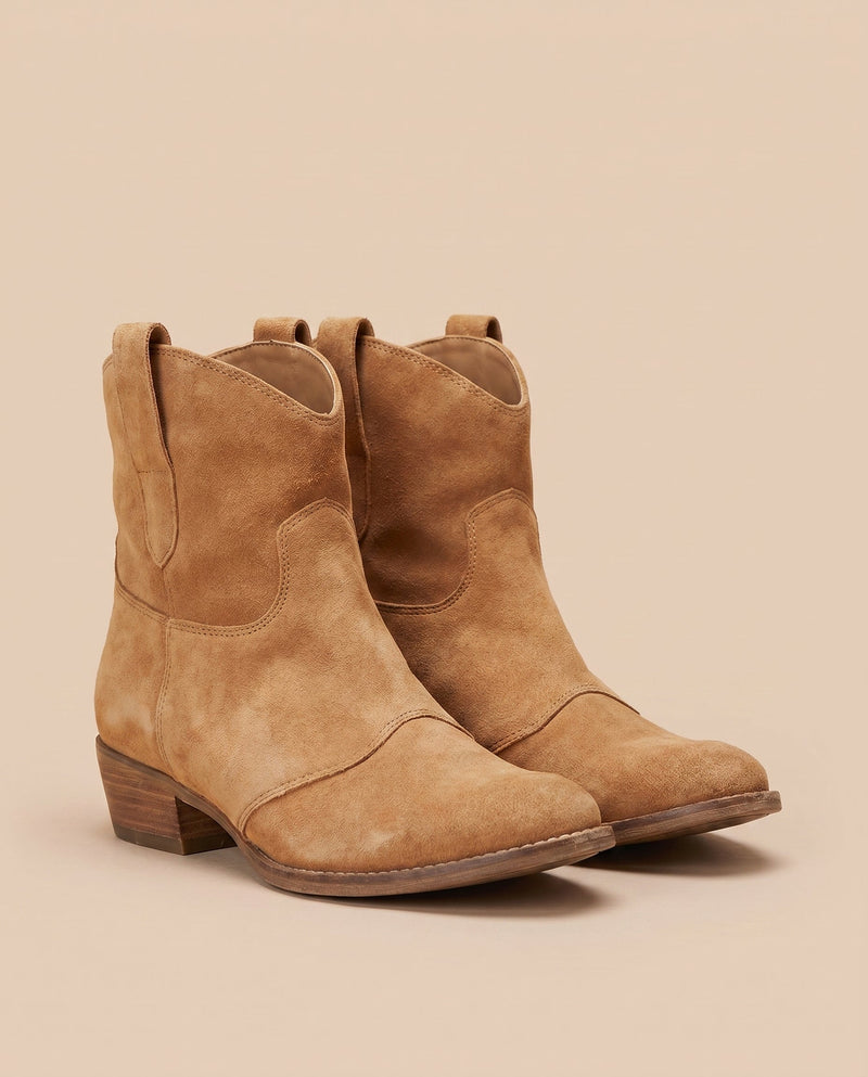 Cowboy-Stiefelette im Vintage-Look