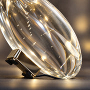 Gleamix  - Ovale Glastischlampe Setzt Stimmungsvolle Akzente