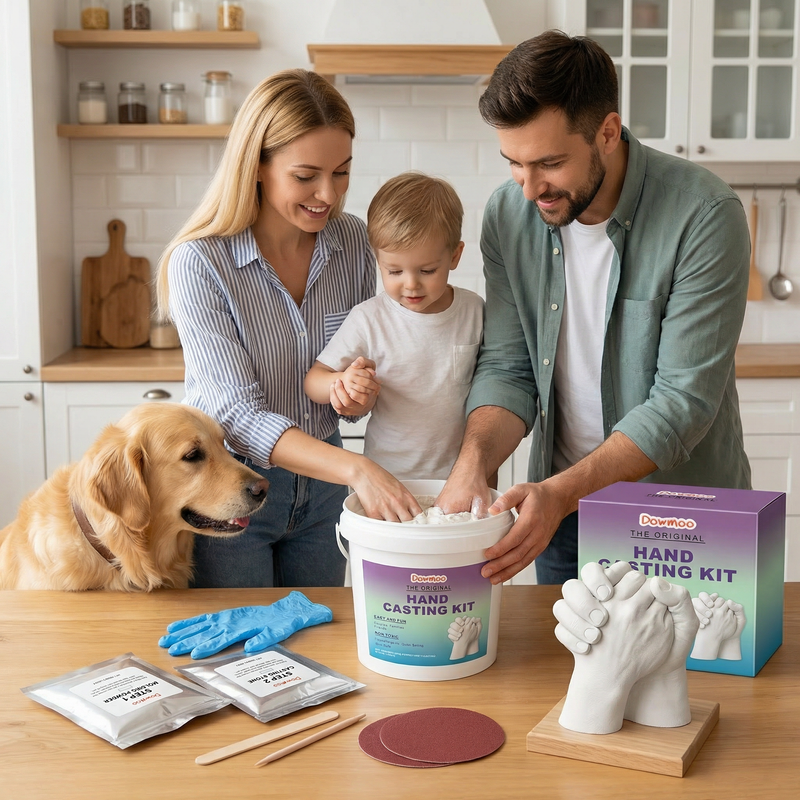 3D-Handabdruck-Set – eine bleibende Erinnerung