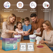 3D-Handabdruck-Set – eine bleibende Erinnerung