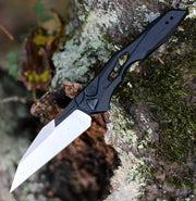 Kompaktes Klappmesser mit Wharncliffe-Klinge und Taschenclip