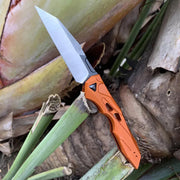 Kompaktes Klappmesser mit Wharncliffe-Klinge und Taschenclip
