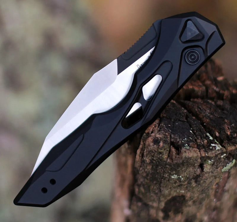 Kompaktes Klappmesser mit Wharncliffe-Klinge und Taschenclip