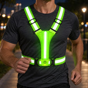 Lumivest  - Reflektierende Laufweste Sichtbarkeit Beim Laufen