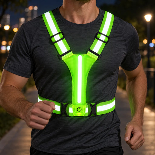 Lumivest  - Reflektierende Laufweste Sichtbarkeit Beim Laufen